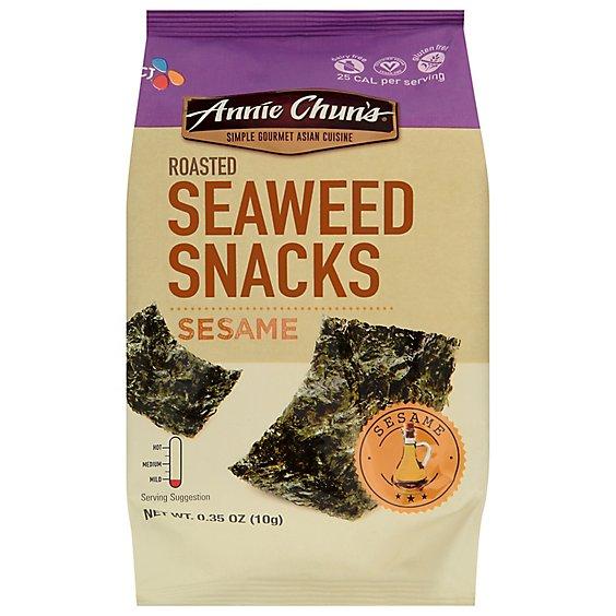 Is it Fish Free? Annie Chun's Roasted Seaweed Snacks Sesame