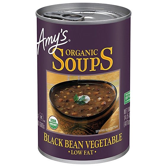 Is it Soy Free? Amy's Black Bean Vegetable Soup