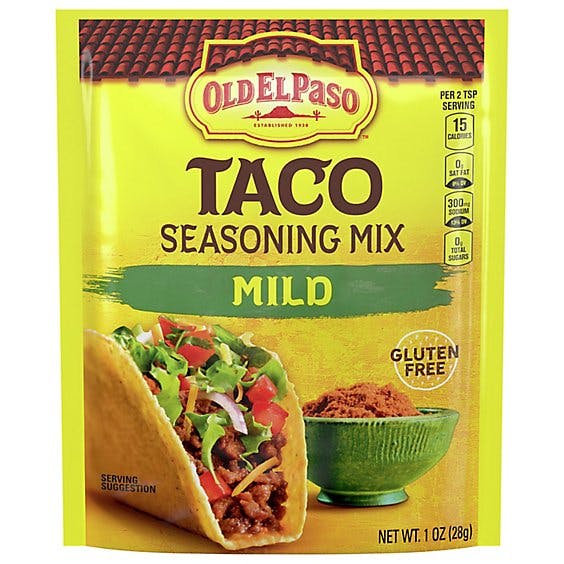 Is it Shellfish Free? Old El Paso Seasoning Mix Taco Mild