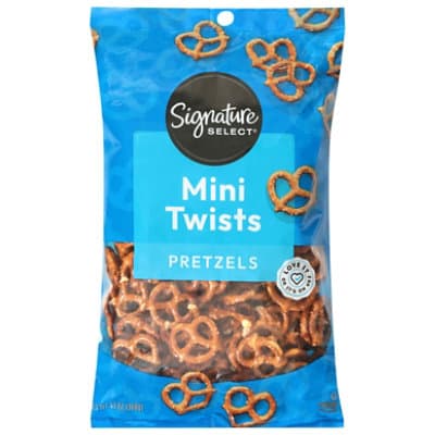 Signature Select Pretzel Mini Twists Bag