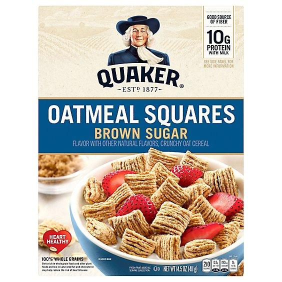 Is it Gluten Free? Quaker Cereal Oatmeal Squares With A Hint Of Brown Sugar