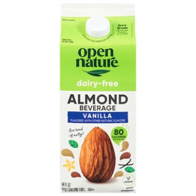 Open Nature Almondmilk Vanilla Half Gallon