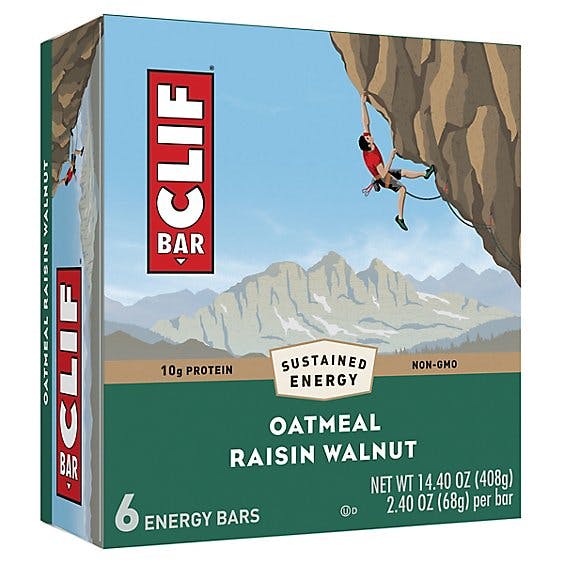 Is it Pescatarian? Clif Bar Oatmeal Raisin Walnut Energy Bars 6