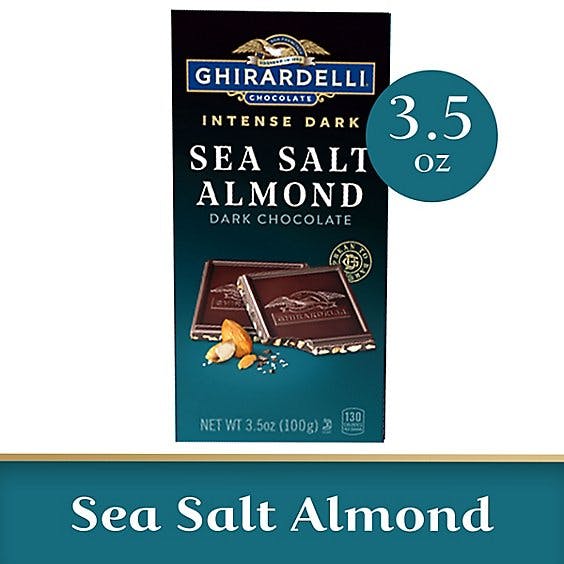 Is it Milk Free? Ghirardelli Intense Dark Sea Salt Soiree Chocolate Bar