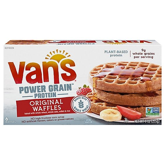 Is it Gelatin free? Van's Foods Totally Original Power Grains Waffles