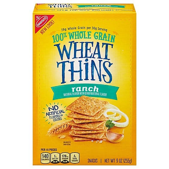 Is it Pescatarian? Wheat Thins Crackers, Ranch Flavor, 1 Box