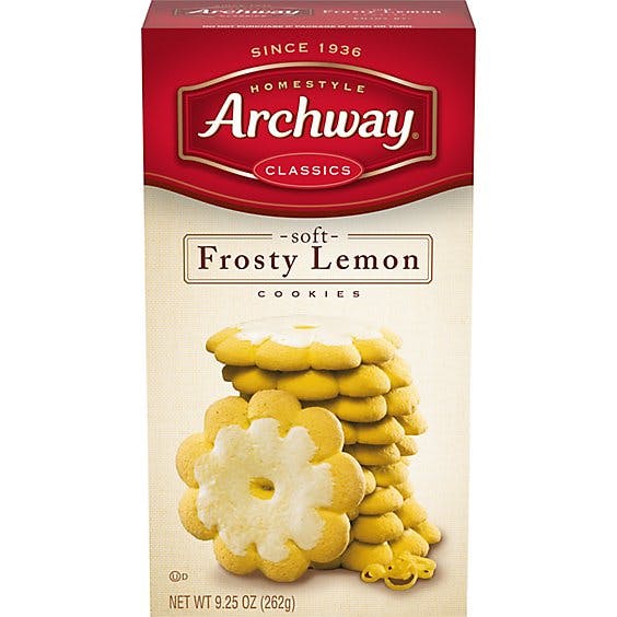 Is it Low FODMAP? Archway Homestyle Classics Cookies Soft Frosty Lemon