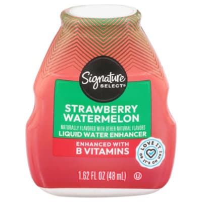 Signature Select/Refreshe Liquid Water Enhancer Strawberry Watermelon