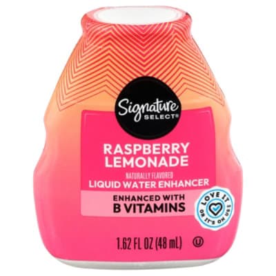 Signature Select Liquid Water Enhancer Raspberry Lemonade