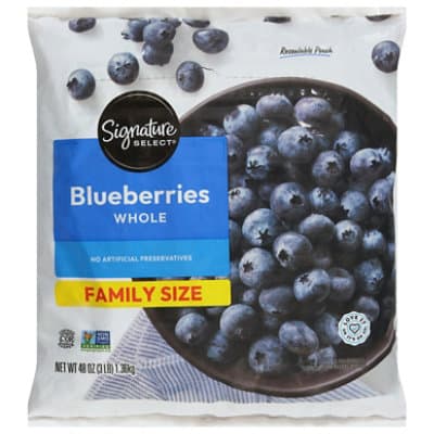 Signature Select Blueberries Whole Unsweetened