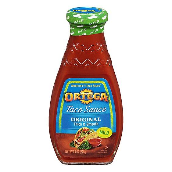 Is it Soy Free? Ortega Taco Sauce Thick & Smooth Original Mild