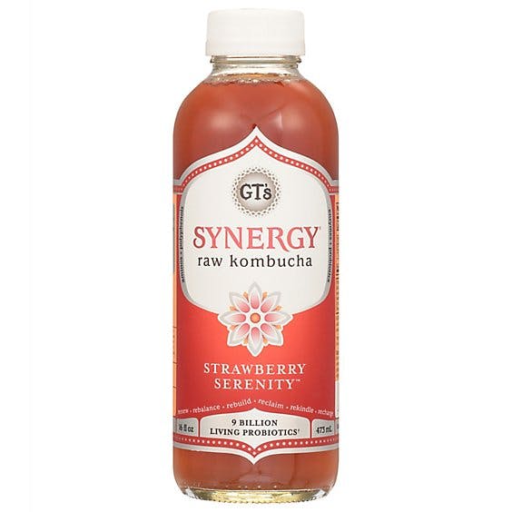 Is it Soy Free? Gt's Synergy Kombucha Organic Strawberry Serenity