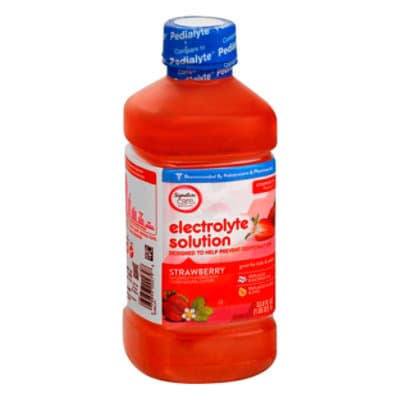 Signature Select/Care Electrolyte Solution For Kids & Adults Strawberry