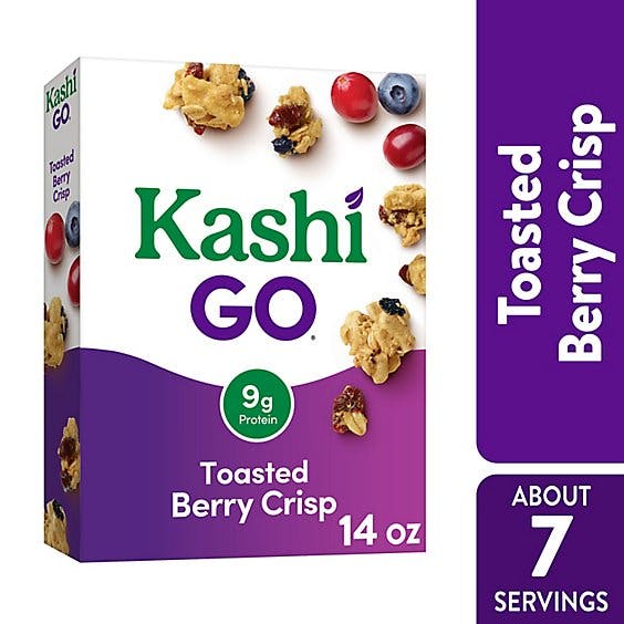 Is it Egg Free? Kashi Go Vegan Protein Toasted Berry Crisp Breakfast Cereal