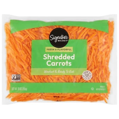 Signature Select/Farms Carrots Shredded