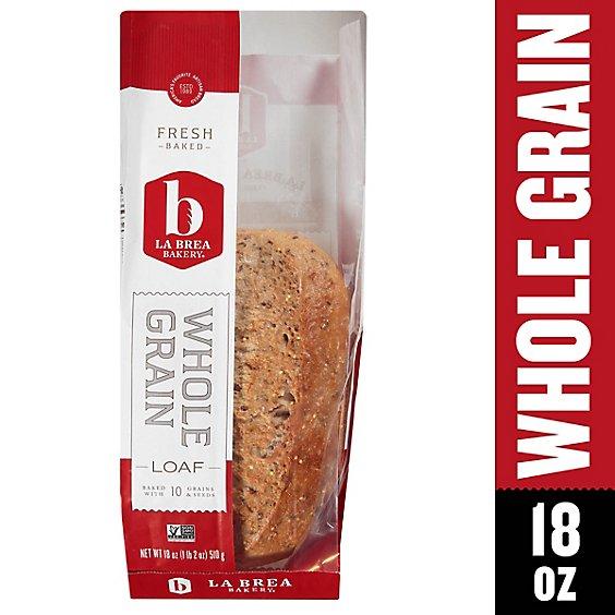 Is it Fish Free? La Brea Bakery Bread Loaf Whole Grain