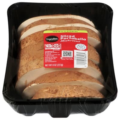 Signature Select/Farms Mushrooms Portabello Sliced