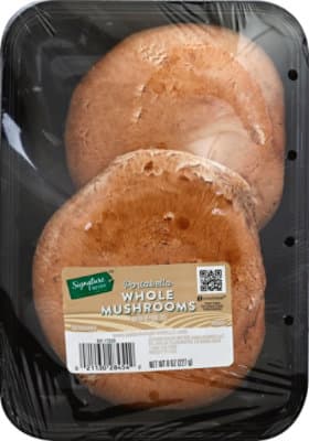 Signature Select/Farms Mushrooms Portabello Whole