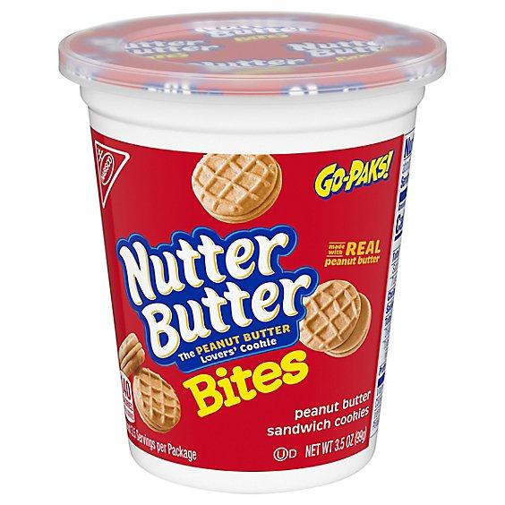 Is it Soy Free? Nutter Butter Bites Peanut Butter Sandwich Cookies, Go-pak