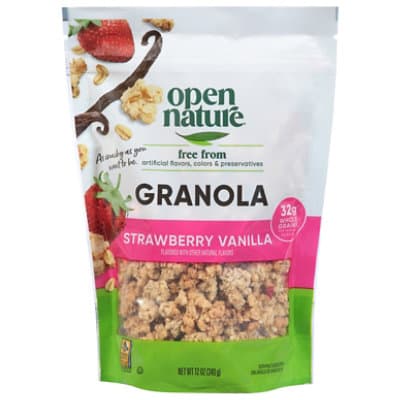 Open Nature Granola Strawberry Vanilla