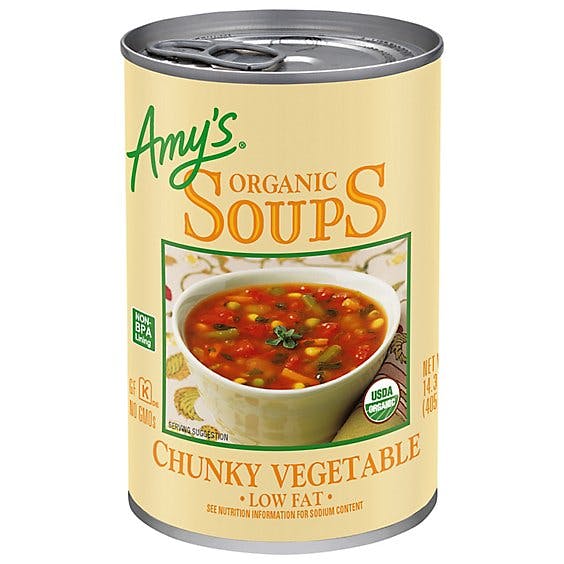 Is it Soy Free? Amy's Chunky Vegetable Soup