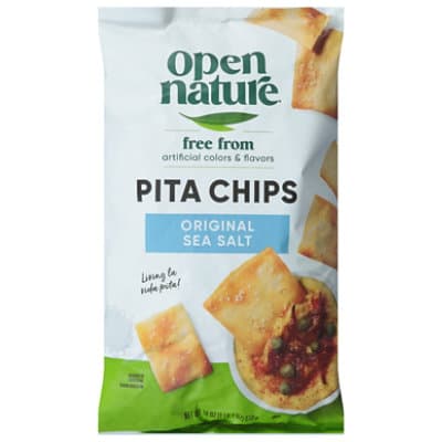 Open Nature Original Pita Chips With Sea Salt