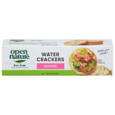 Open Nature Crackers Water Sesame