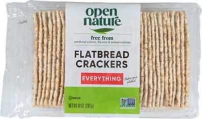 Open Nature Crackers Flatbread Everything