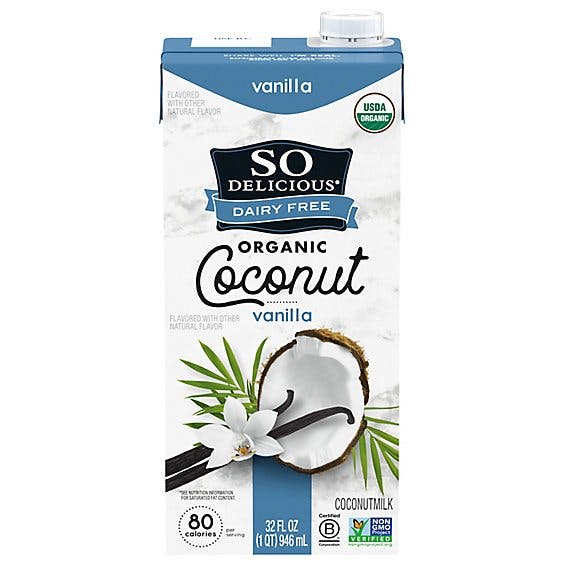 Is it Shellfish Free? So Delicious Dairy Free Dairy Free Shelf-stable Coconut Milk, Vanilla, Non-gmo Project Verified