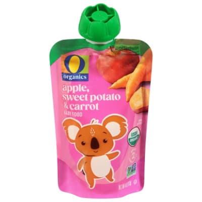 O Organics Organic Baby Food Stage 2 Apple Sweet Potato & Carrot