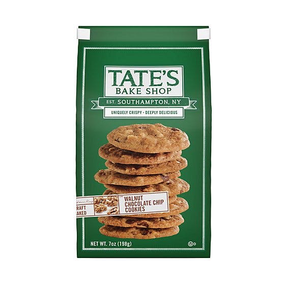 Is it Pescatarian? Tate's Bake Shop Chocolate Chip Walnut Cookies