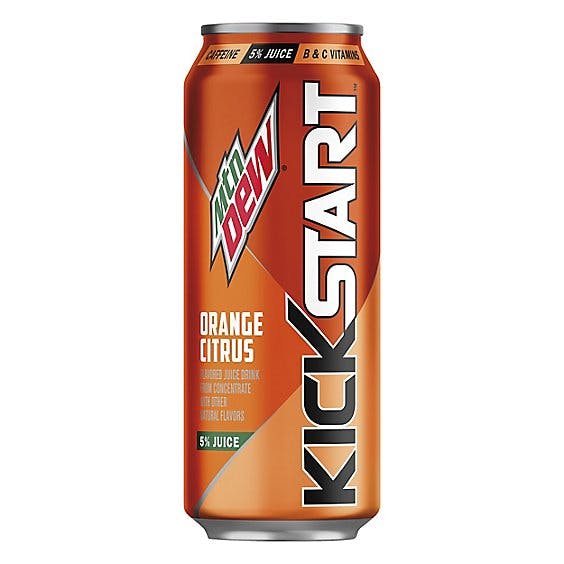 Is it Xanthan Gum Free? Mountain Dew Kickstart Orange Citrus Energizing Juice