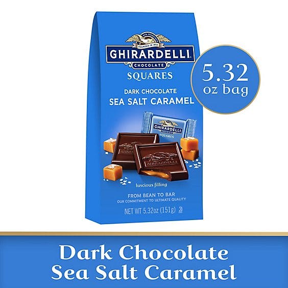 Is it Soy Free? Ghirardelli Dark Chocolate Sea Salt Caramel Squares