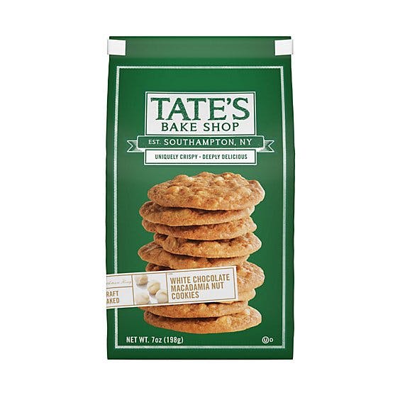 Is it Vegan? Tate's Bake Shop White Chocolate Macadamia Nut Cookies