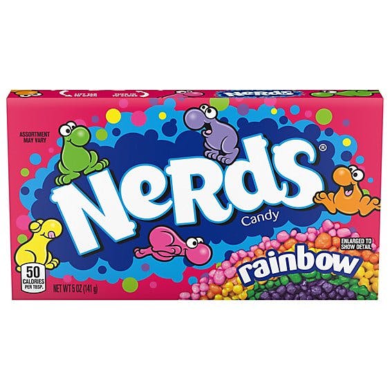 Nerds Candy Rainbow Video Box