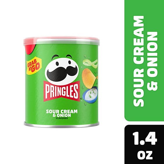 Is it Lactose Free? Pringles Potato Crisps Chips Lunch Snacks Sour Cream And Onion