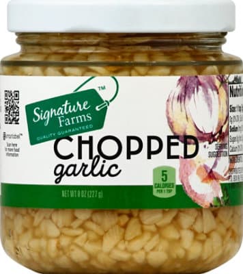 Signature Farms Chopped Garlic