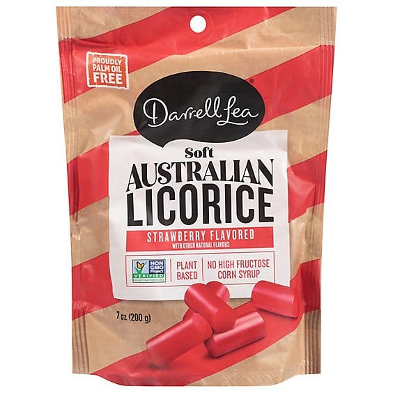Is it Low FODMAP? Darrell Lea Liquorice Soft Eating Strawberry Flavor