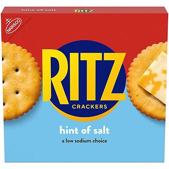 Is it Pescatarian? Ritz Crackers Hint Of Salt