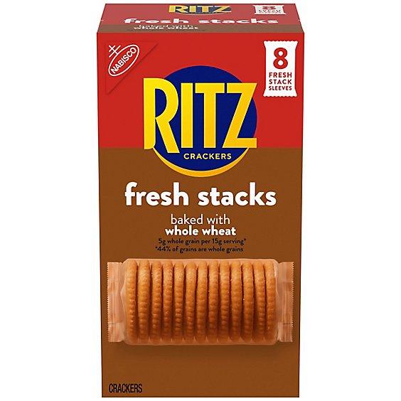 Is it Low FODMAP? Ritz Crackers Fresh Stacks Baked With Whole Wheat