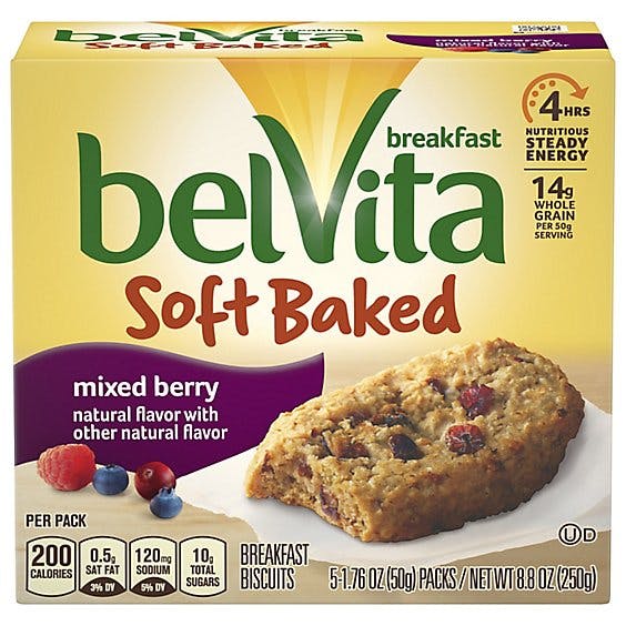 Is it Peanut Free? Belvita Soft Baked Mixed Berry Breakfast Biscuits, 5 Packs (1 Biscuit Per Pack