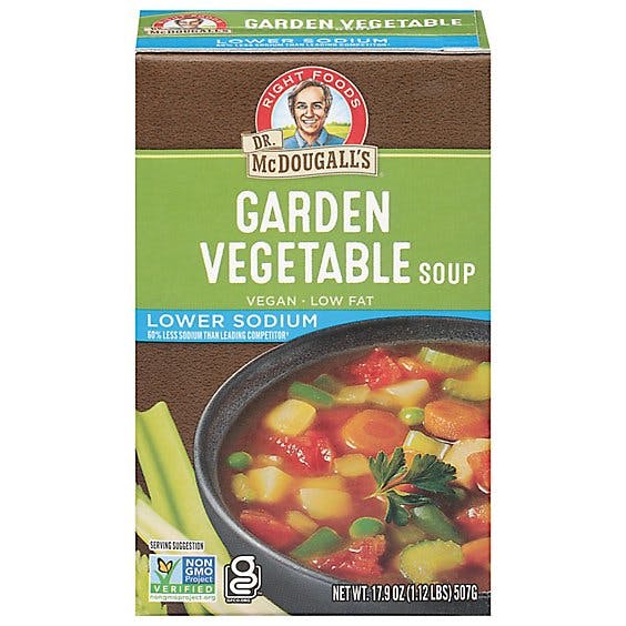 Is it Gelatin free? Dr. Mcdougall's Right Foods Garden Vegetable Lower Sodium Soup
