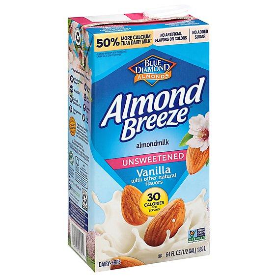 Is it Vegetarian? Blue Diamond Almond Breeze Almondmilk Unsweetened Vanilla 40 Calories