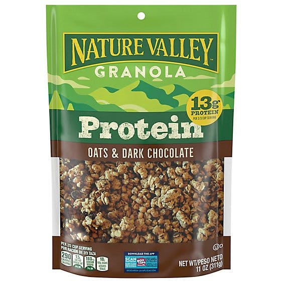 Is it Tree Nut Free Nature Valley Protein Granola Crunchy Oats N Dark  Chocolate