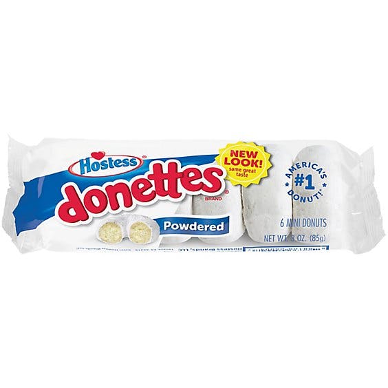 Is it Dairy Free? Hostess Powdered Sugar Donettes Single Serve