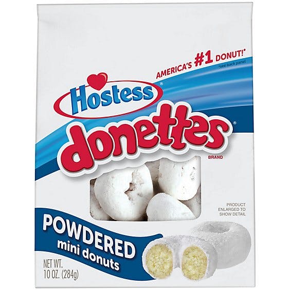 Is it Paleo? Hostess Donettes Powdered Sugar Mini Donuts Bag