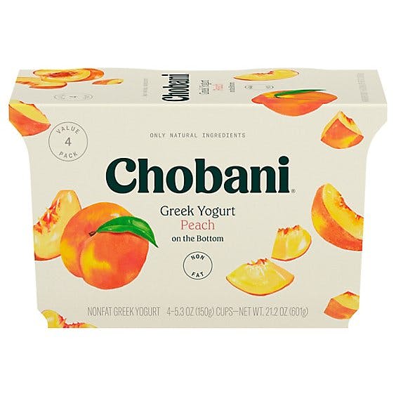 Is it Low FODMAP? Chobani Peach On The Bottom