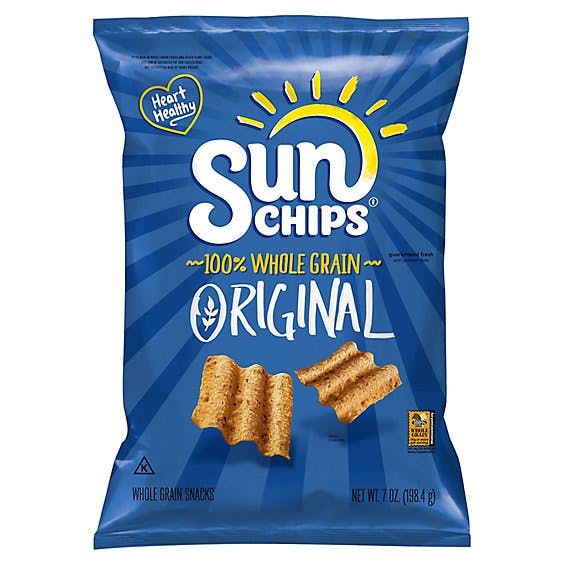 Is it Corn Free? Sunchips Original Whole Grain Snacks - Low Fodmap Certified