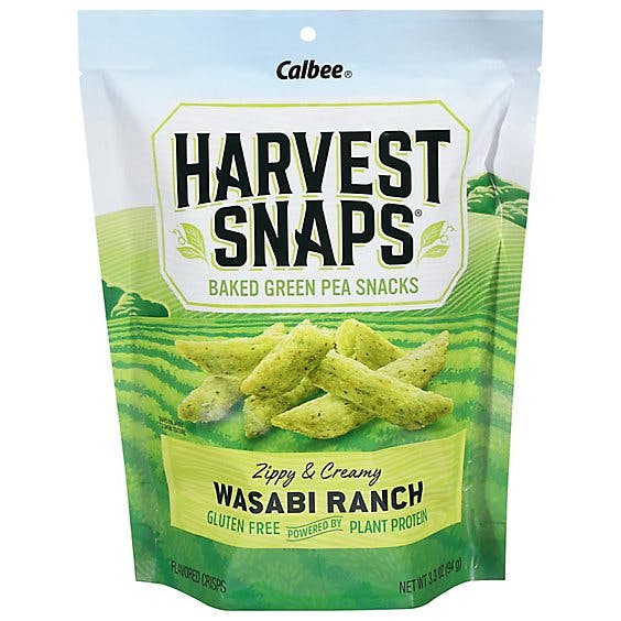 Is it Gluten Free? Harvest Snaps Wasabi Ranch Green Pea Snack Crisps