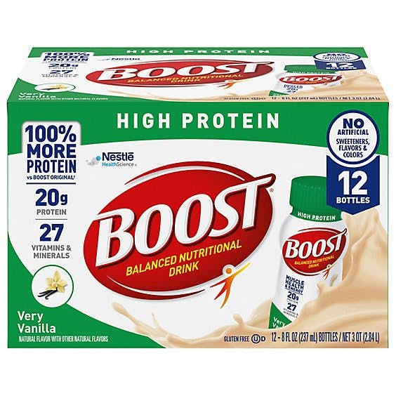 Is it Soy Free? Boost High Protein Nutritional Drink Very Vanilla